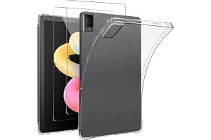 Fodral för TCL Tab 10L Gen 4 10,1 tum + [2 stycken] härdat glas