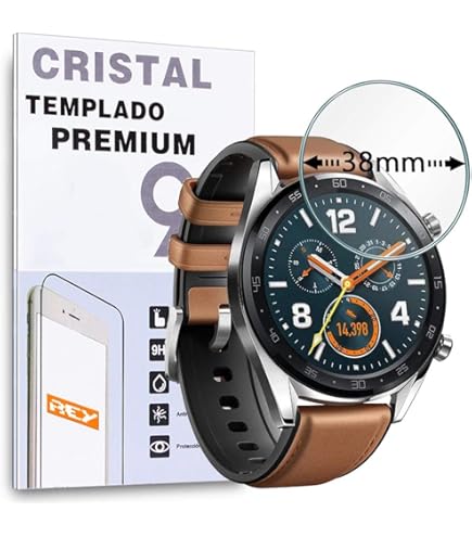 Brotect Pellicola Protettiva Vetro Per Orologi (Circolare, ø: 34 Mm