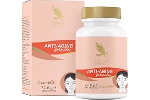 Carnium Botanicals Anti-Aging Formula – Integratore Anti-Aging con Resveratrolo, Fisetina & Quercetina – 90 Capsule Vegane