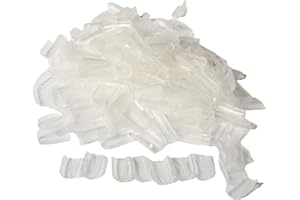 ‎HAIR2HEART hair2heart Keratin Ersatzbondings für Haarverlängerungen Transparente Nuggets 100 Stk. - Zum Wiedereinarbeiten lose gewordener Bonding Extensions Strähnen