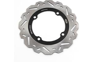 Arashi Disques de frein arrière pour H.o.n.d.a CB500F CB500X 2013-2021/ CBR500R 2013-2021 Accessoires CB500X Disques CB500 CB 500 F X R 500F X R Argent 13 14 15