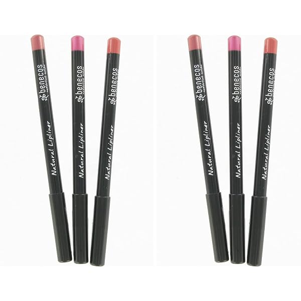 Benecos Lipliner Natural Beauty – Mit Bio-Sheabutter & Mangoöl, Farbe Brown, 2er Pack
