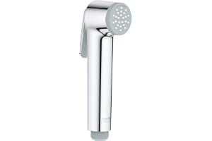 GROHE Tempesta-F Trigger Spray | Hand Shower with Trigger Control | Anti-Limescale System | Fits All Standard Shower Hoses | Durable Sparkling Sheen | Chrome | 2751200F