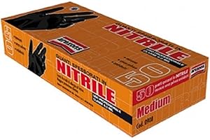 KEBONDS GUANTI SPESSORATI IN NITRILE AREXONS SPESSO 1 CONF DA .50pz. tg. XL USO PROFESSIONALE