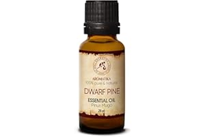 AROMATIKA TRUST THE POWER OF NATURE Dwarf Pine Essential Oil 20ml - Pinus Mugo - Aromatherapy - Homescents - Coniferous Aroma - Christmas Aroma - Pure Pine Oils for - Body - Diffusers - Relaxation - Mood - Sauna & Bath