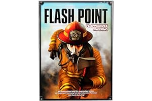 Heidelberger Spieleverlag Flash Point:Flammendes Inferno - Indie Boards & Cards - Deutsch - Kooperatives Brettspiel - Für 2-6 Personen - ab 10 Jahren, Orange