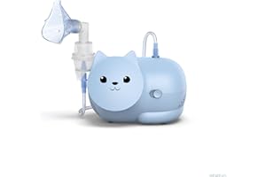 OMRON Nami Cat Nebulizador para niños, bebés y adultos, para el tratamiento de uso doméstico
