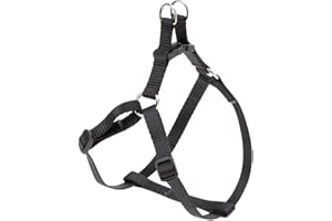 Ferplast Pettorina Cane Taglia Piccola EASY XXS, Pettorina Gatto Regolabile, Facile da Indossare, 28-38 cm. Nero