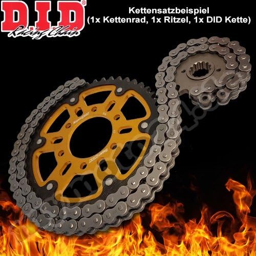 DID Chain Stealth Honda CBR1100 XX Super Blackbird Blackbird SC35 B 17–44–110 DID530 Vx Niet