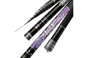 ZFF Telescopic Fishing Rod 8m-16m Ultra Hard Ultralight Carbon Long Section Hit The Pole Long Distance Big Fish