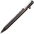 SMOOTHERPRO Solid Brass Pen | Bolt Action Pen | Ballpoint Pen | Compatible with G2 Refill | Stainless Steel Clip | Best Writing Pen for Men & Women (PT636) | Color Bronze