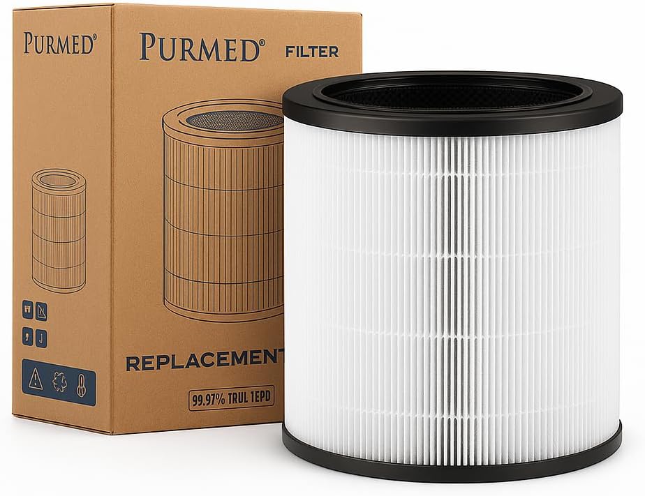 Purmed Philips 900 Serisi AC 0951/13 Hava Temizleyici - FY0293/30 Uyumlu Hepa + Karbon Filtre