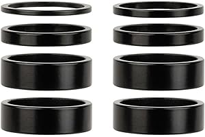 BFLKY Road Bicycles Aluminum Alloy Headsets Fork Spacers Road Bicycles Handlebars Stem Washers Rings Front Fork Bicycles Part