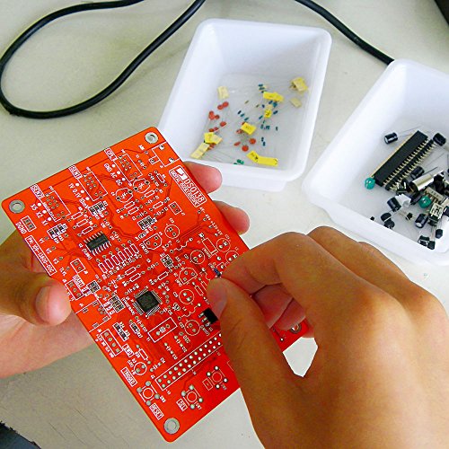 KKmoon DSO138 2.4 Zoll TFT Handheld Taschenformat Digitales Oszilloskop Kit SMD Gelötet + Acryl DIY Gehäuse Cover Schale für DSO138 - 7