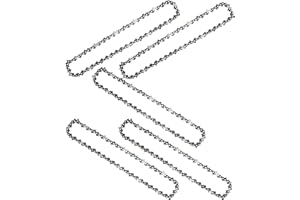 Wrneaoch 5 pezzi Catena Motosega 8 pollici, Catena 8 pollici Catena Mini Motosega 8 pollic per Mini Motosega a Batteria a Mano da 8 pollic, Lavorazione del Legno, Rifinitura Universale