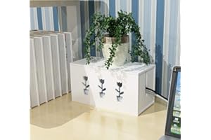 VERVE JELLY Cable Tidy Box,Large Storage Holder for Desk,TV,Computer,USB Hub,System to Cover and Hide & Power Strips & Cords,26x12x13.5cm