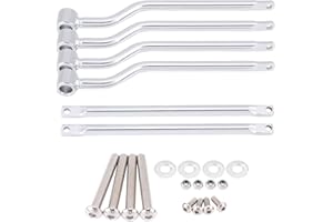 KEENSO Soporte de Alforjas para Moto, Soporte Universal de Montaje de Alforjas