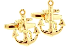 HONEY BEAR ancre Bouton De Manchette nautique Homme Chemise Poignet Col En Mariage Cadeau