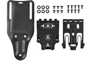 HOUSON Adaptador táctico QLS para pistola, kit de sistema de bloqueo rápido, adaptador para pistola, adaptador de pala de extracción rápida, accesorios de base