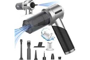 DNOYEVVS Akku Handstaubsauger, 20000pa 4 in 1 Handstaubsauger Auto Staubsauger Stark Handstaubsauger kabellos autostaubsauger Aufladbar Tragbar Leicht Mini Staubsauger für Haus, Küche, Büro,Tierhaare (A)