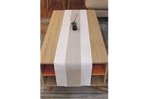 HAFEEHOO Eushine - Camino de mesa de bambú anudado, utilizado para la decoración de interiores, estilo natural retro, reuniones familiares, bodas, decoración de hoteles, 180 x 30 cm