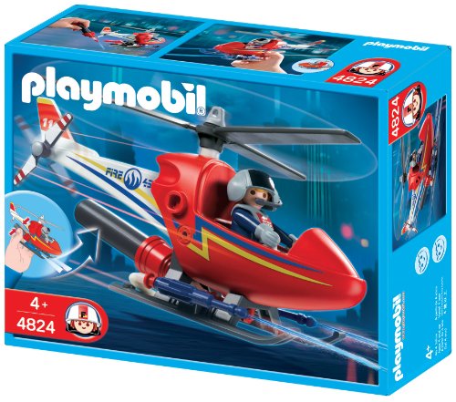 Imagen 5 de Playmobil Bomberos - Helicóptero de incendios (626122)