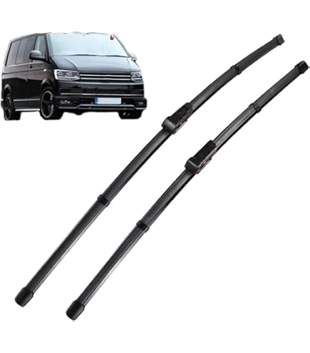 VALEO Silencio Tergicristalli VF841 Kit di Spazzole tergicristallo originali Flat Blade ad Alte Prestazioni, Maggior Visibilità su Strada 600mm /600mm Anteriore Confezione da 2 577841
