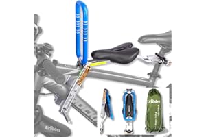 UrRider Nouveau siège de vélo pour Enfant de Mise à Niveau, Pliable, Portable, Porte-vélo pour Enfant à Montage Avant à dégagement Rapide sans Outil…