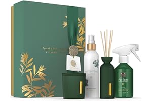 RITUALS Zestaw upominkowy The Ritual of Jing Large - Home Essentials wzbogacony kwiatem lotosu i jujube - pudełko prezentowe o ultrarelaksującym zapachu - z domowymi perfumami, świecą zapachową i nie