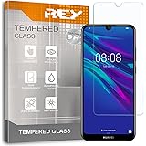 ELECTRÓNICA REY Pellicola salvaschermo per Huawei Y6 2019 - Y6 PRO 2019- Honor Play 8A - Enjoy 9E, Vetro temperato, di qualit