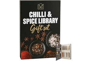 ICMINDS GIFTS Spice Gift Set – 12 Premium Herbs & Spices for Cooking | Gourmet Seasoning Set with Jars | Xmas Gift for Men, Cooks & Food Lovers | Perfect Cooking Gift Set for Any Occasion