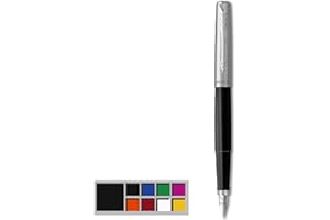 Parker Jotter Originals 2096430 Wieczne Pióro, Czarny, Niebieski Atrament, 1 Sztuka