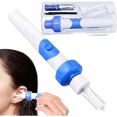 Elektrischer Nasen- Und Ohrensauger 2in1 - 65kPa Saugkraft Mit 4 Stufen | Baby Ohrenreiniger USB Wiederaufladbar