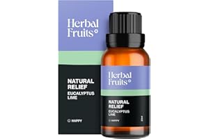 Aerosoul® olejki eteryczne do dyfuzora, olejek zapachowy eukaliptus, limonka, olejki do aromaterapii, 100% olejków eterycznych, najwyższa jakość, 20 ml