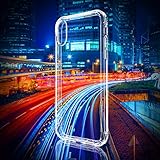 CANSHN iPhone XR Hülle, Hochwertig Transparent Weiche Durchsichtig Dünn Handyhülle mit TPU Stoßfest Fallschutz Bumper Case Cover für Apple iPhone XR 6.1'' - Klar - 6