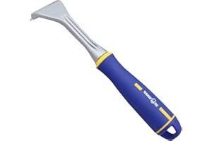 MANUFORE 2 Pouce Grattoir de Peinture, Grattoir Universel avec Lame en Carbure à Double Tranchants, Grattoir Professionnel pour Enlever la Peinture, la Colle et le Coulis sur Bois, Mur