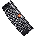 KRAFTMASTERS Set of 1 Paper A4 Cutter Portable Guillotine Paper Trimmer with Automatic Security Safeguard for Home and Office Papers Cards Labels Coupons Photos Cutting.