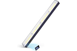 LETOUR Lampada da Lavoro LED Ricaricabile, 7500mAh, 216 Leds, Magnetica, Torcia Ricaricabile, per Officina, Riparazione Auto/Emergenza/Campeggio