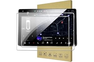 FDHYFGDY Verre Trempé pour Tesla Model 3 2024, 9H Film de Protection d'écran en Verre Trempé pour Model 3 Highland, 15,4" + 8" Protecteur Navigateur Accessoires