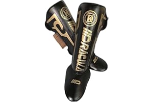 ForceRoute Espinilleras De Boxeo,Espinilleras Kick Boxing,Espinilleras Muay Thai,Acolchados,Livianas,Almohadilla De Esponja,AbsorcióN De Impactos,Cuero,para Kickboxing Sparring KáRate Entrenamiento