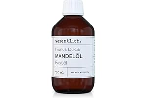 WESENTLICH. Wesentlich olejek migdałowy, 250 ml, 100% czysty olej bazowy
