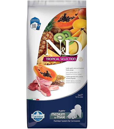 Farmina N&D Ocean Puppy Hundefutter 12 Kg – Mit Kabeljau & Melone, Ohne Mais, Für Mittlere Rassen
