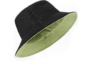 Zylioo XX-Large Bucket Sun Hats,Big Reversible Fishing Hats,Double Sided UV Protection Fisherman Hat for Golf Hiking Outdoor