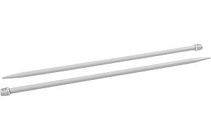 PRYM Pym - Pym Pym Plastic à point unique (40 cm, 10,00 mm) aiguille de tricot - 1 unité