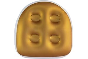 puseky Cojín de spa suave cómodo inflable Booster Seat para balnearios y bañeras