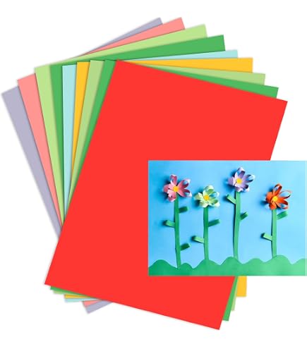 Folia Papier Coloré Et Carton Photo A6 - 60 Feuilles 15 Couleurs Vives