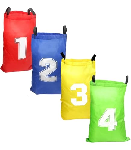 Jeu De Lancer Pour Enfants - 10 Sacs De Sable + 10 Anneaux En Plastique, Multicolore, Intérieur/Extérieur