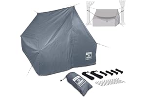 OAK CREEK OUTDOOR SUPPLY Advanced Hammock Rain Fly | 280 Centimeter Multipurpose Rain Fly For Hammocks | Provides Protection From The Elements | Large Lightweight Waterproof Tarp Works With Any Camping Hammock