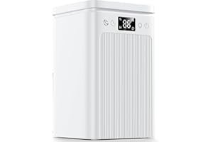 TUMLINK Dehumidifiers for Home, 2200ML Large Capacity Dehumidifier for Bedroom with Auto-Defrost Sleep Mode 7 Colors Light, Portable Dehumidifiers for Drying Clothes Small Dehumidifier for Bathroom Wardrobe