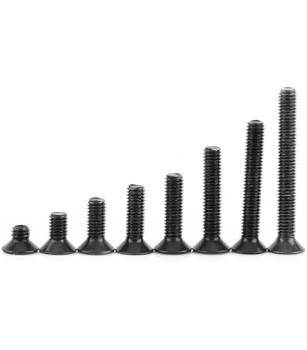 Viti A Testa Svasata M4 X 10 Mm In Acciaio Inox - 50 Pezzi Per Mobili E Lavorazione Legno - Foto 7